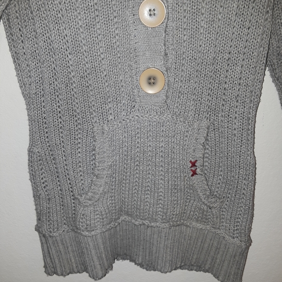 SWEATER DISTRESSED Project Vintage Distressed Hooded Sweater - Picture 5 of 8